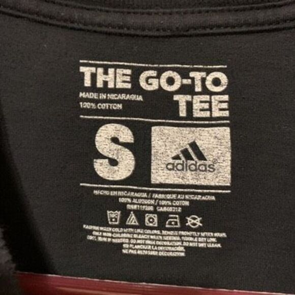 Marshall Thundering Herd The Herd Size Small Adidas The Go-To Tee T-Shirt - Picture 3 of 4